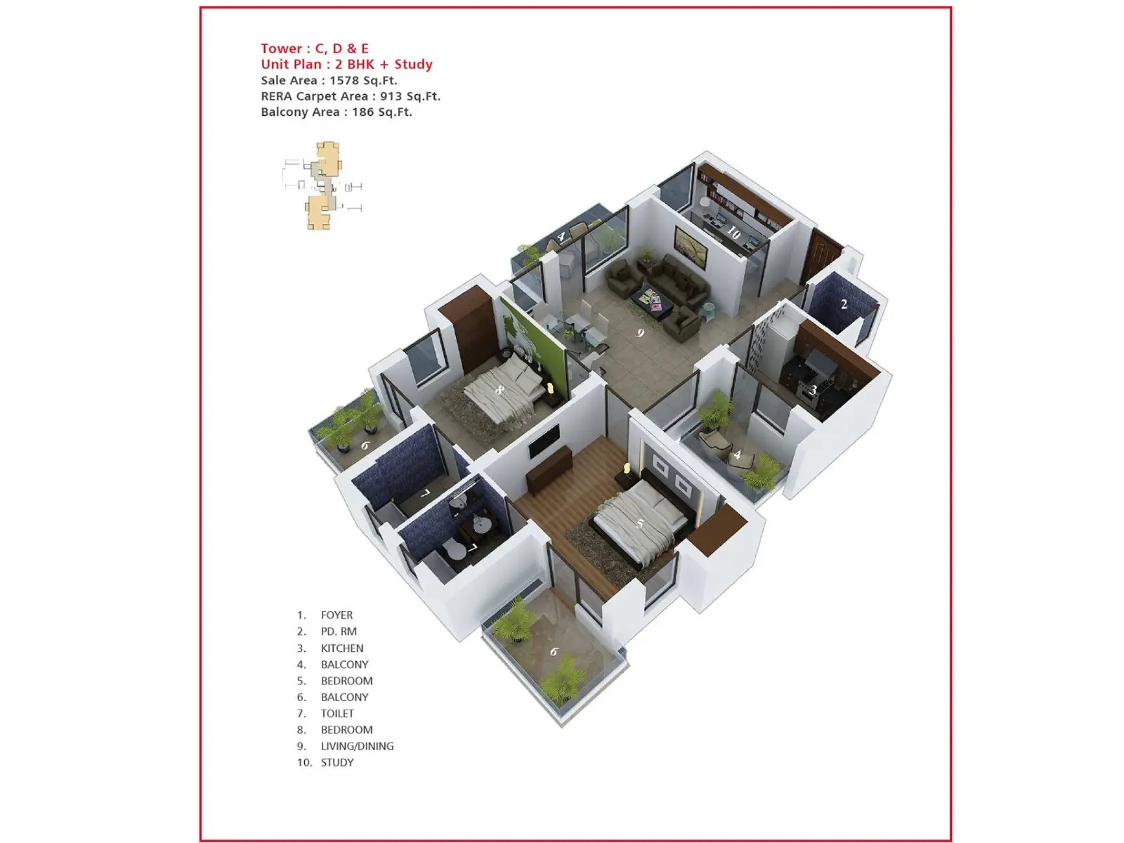 imperia-esfera-2bhk-floor-plan